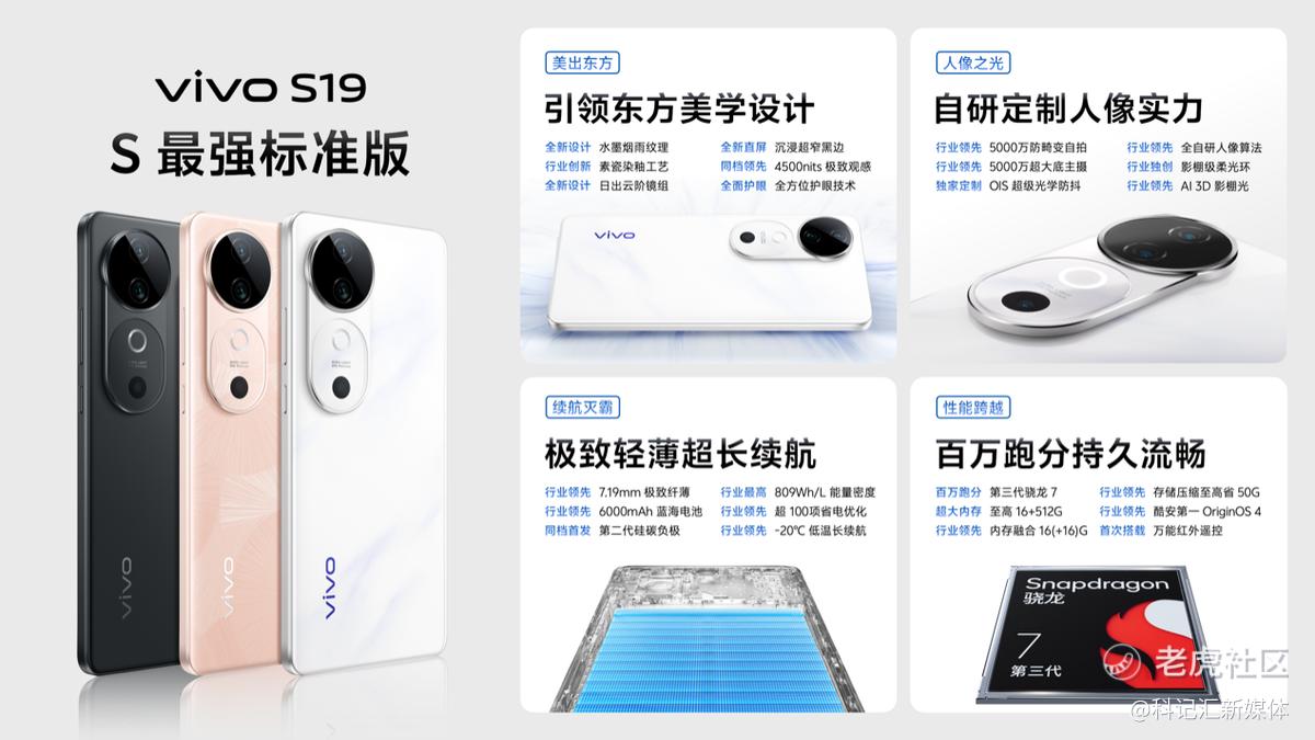 人像之光 美出东方 vivo S19系列正式发布