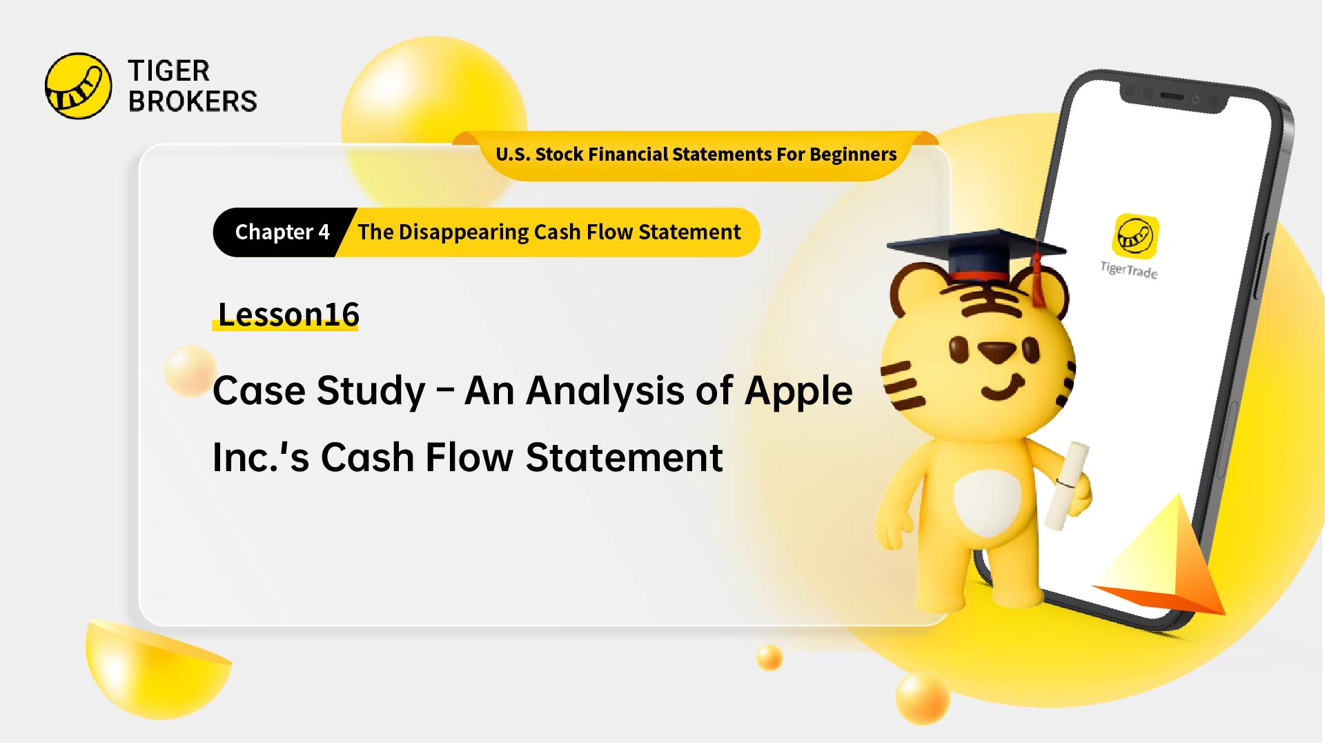 Lesson 16: Case study--Apple Inc's cash flow statement