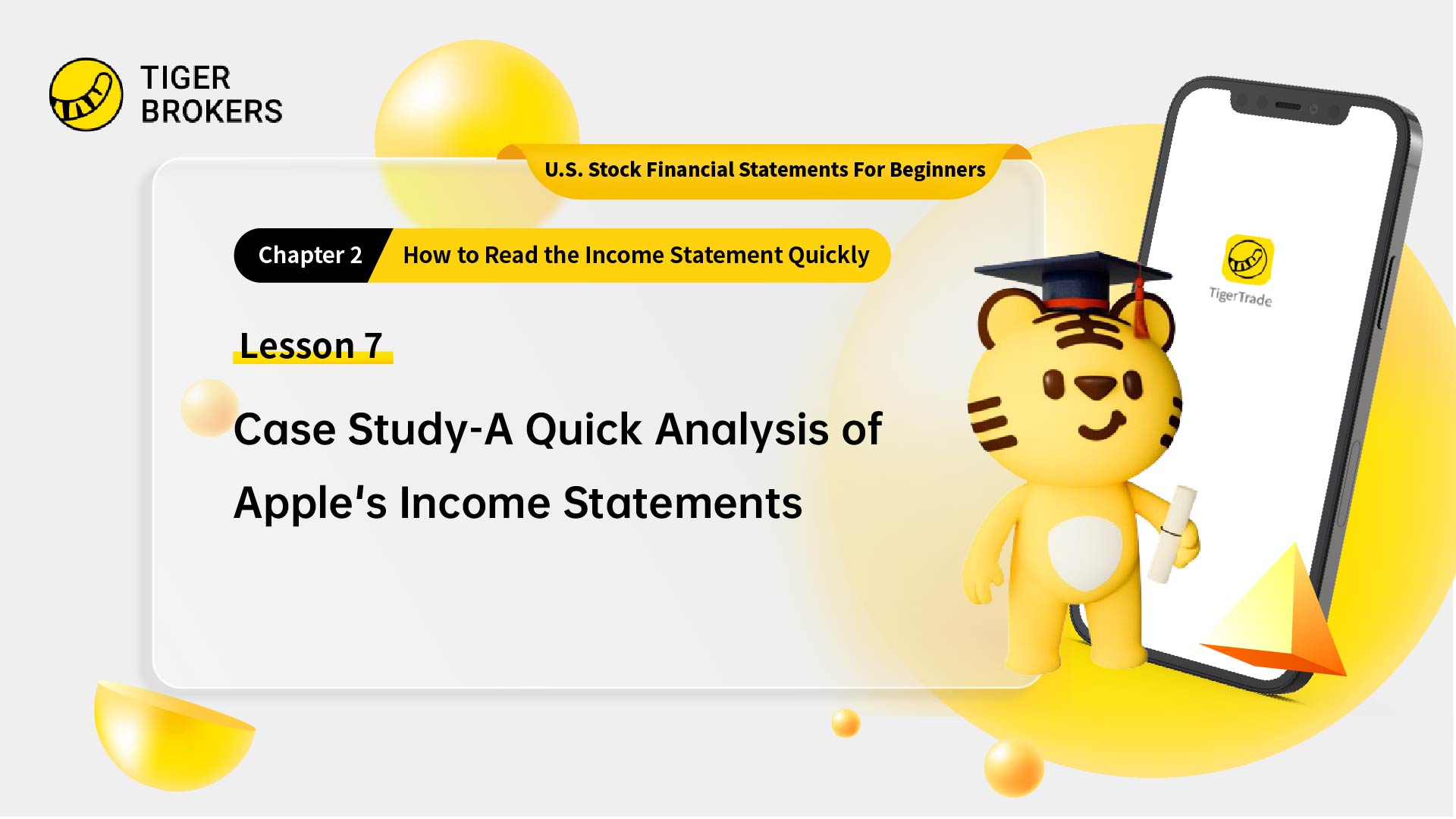 Lesson7：Case study--analysis of apple's income statements