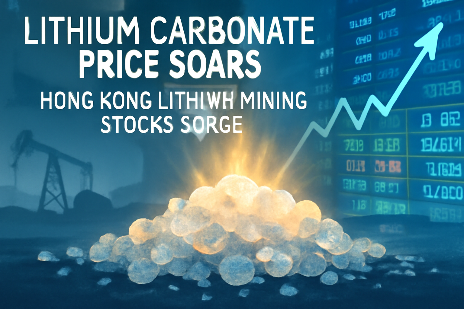 碳酸锂价格上涨带动港股锂矿股大幅走强