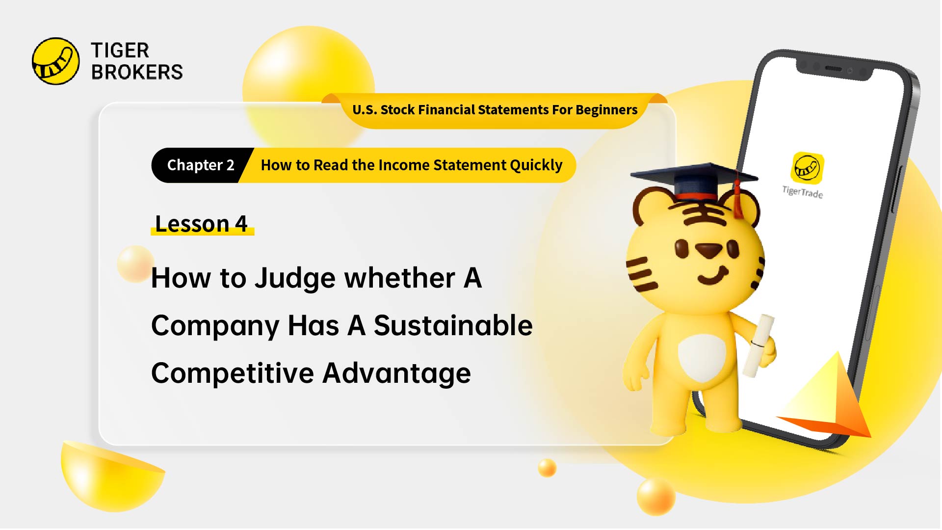 Lesson 4: A company with sustainable competitive advantage
