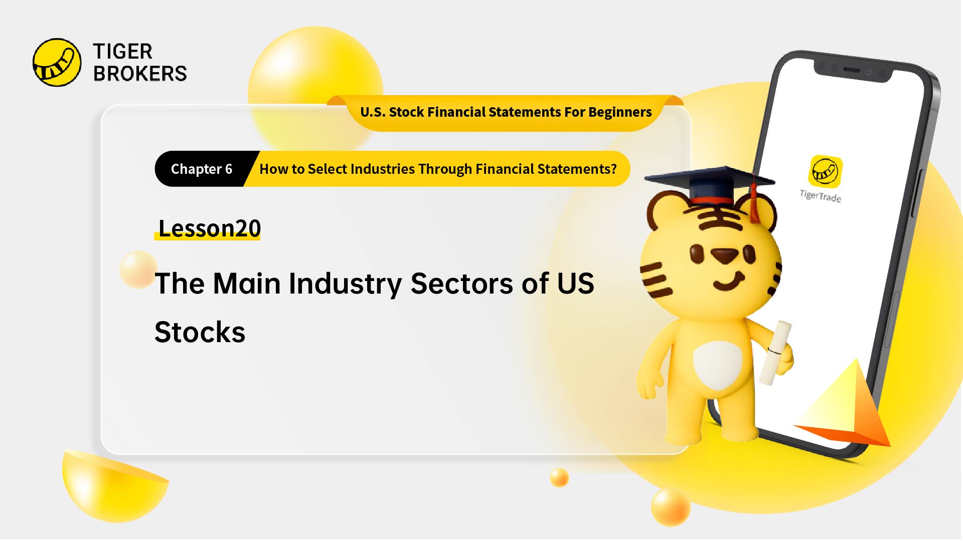 Lesson 20: The main industry sectors of US stocks
