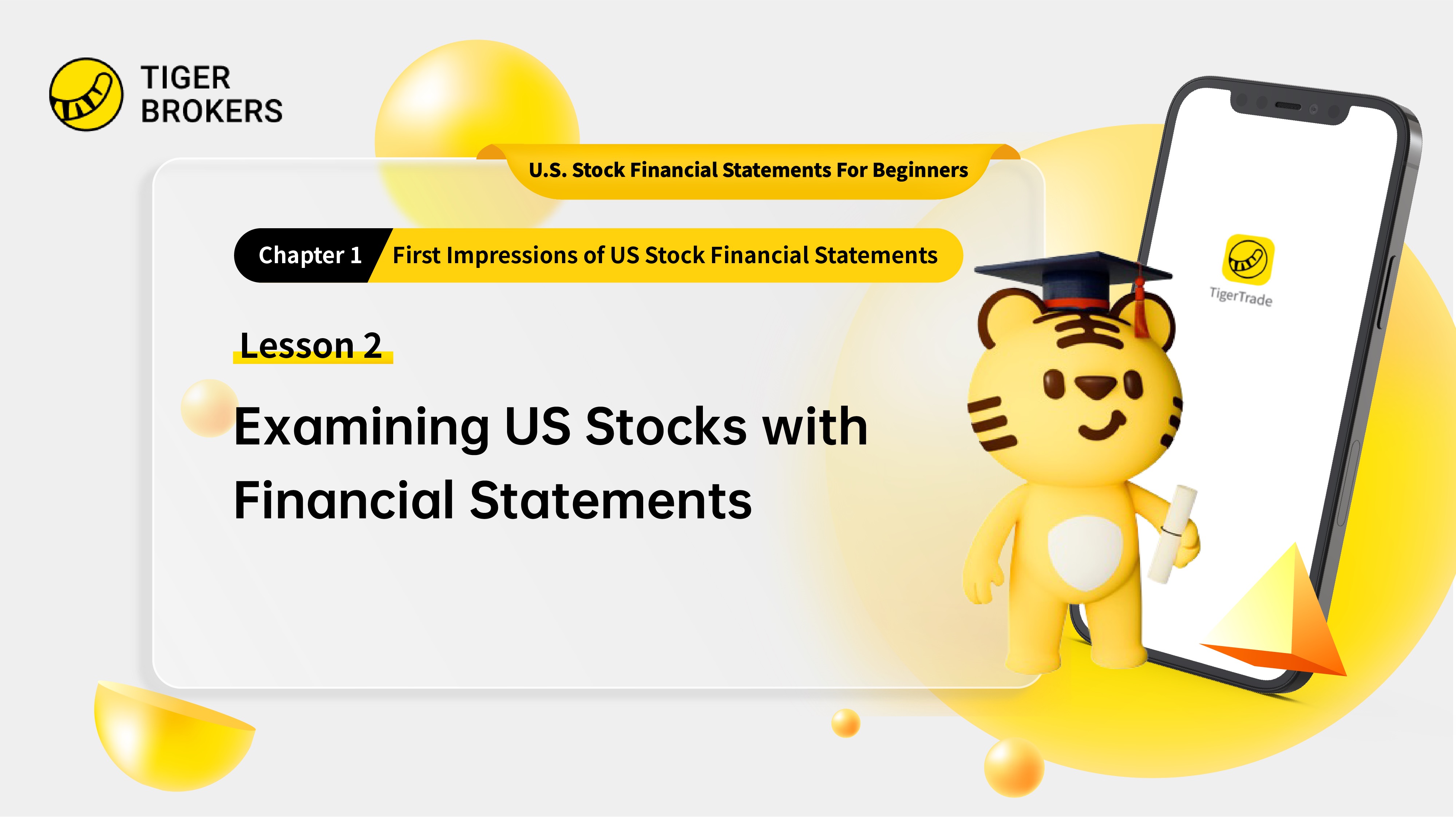 Lesson 2：Examining US stocks with financial statements
