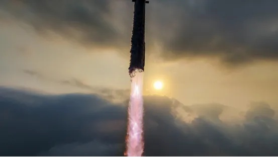 SpaceX“星舰”第四次试飞取得成功，图源：视觉中国