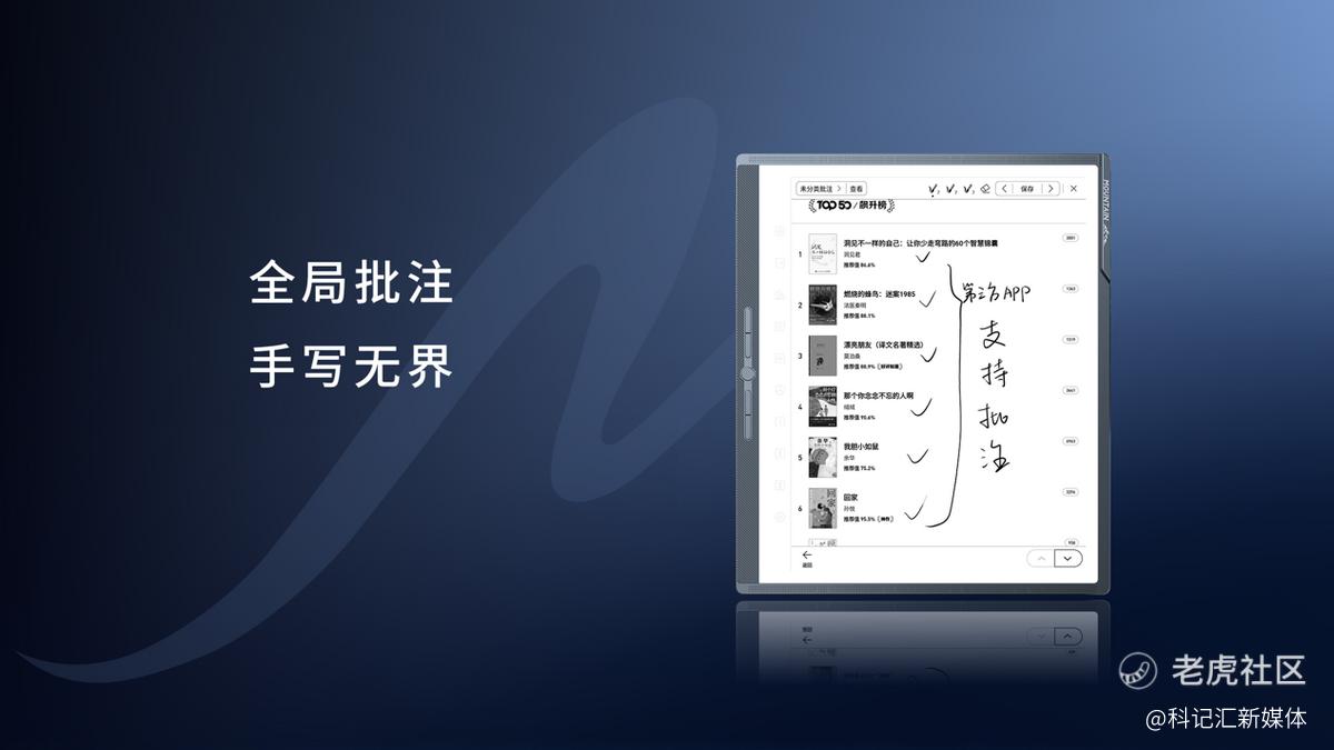 AI加成 自然交互 汉王科技MOUNTAIN系列手写办公本开启“原生办公”时代-科记汇