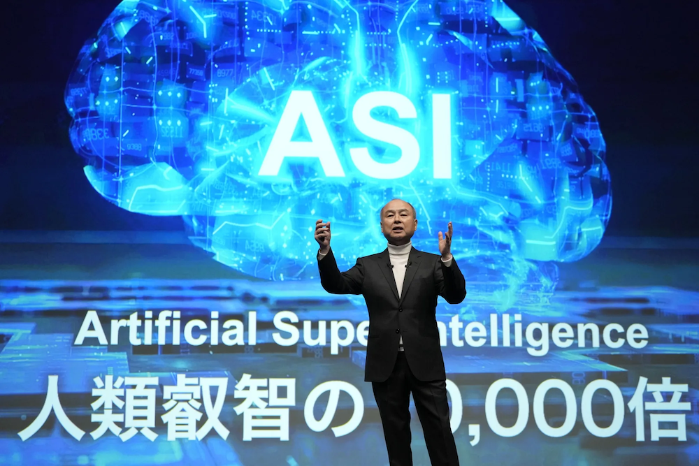 ▲孙正义的愿景基金拿出15亿美元公开收购OpenAI员工股票。 （图源：Toru Hanai/彭博社）