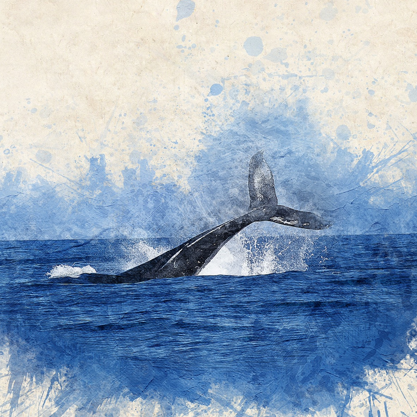 一只踩不到热点的鲸