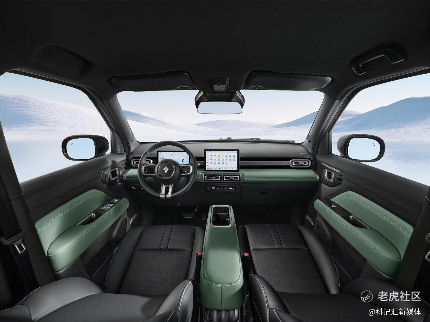 “五门方盒子”宝骏悦也Plus内饰官图首发！67%得房率打造精装大两房座舱-科记汇