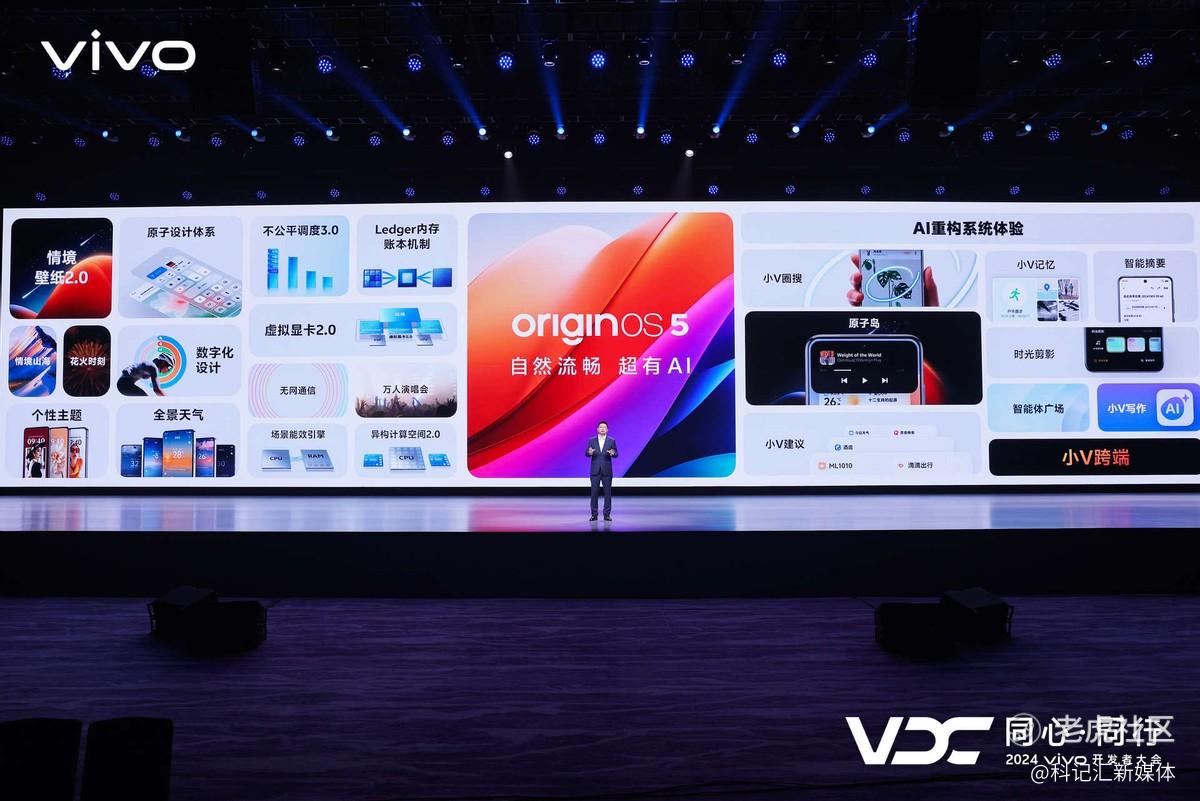 vivo发布全新AI战略 蓝心大模型矩阵及原系统5迎来重磅升级-科记汇