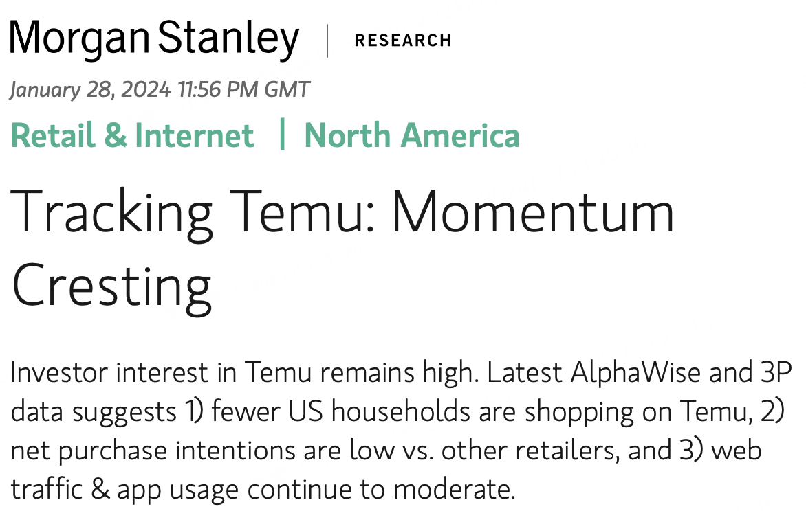 拼多多暴跌8%，TEMU做空报告都说了啥？_老虎社区_美港股上老虎- 老虎社区