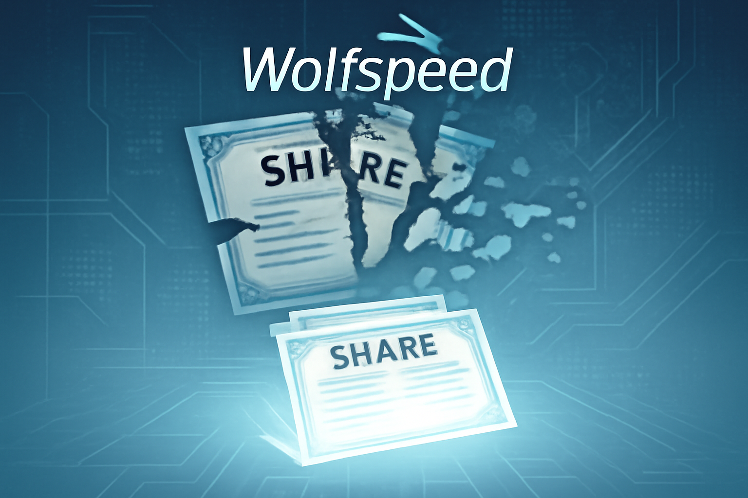 Wolfspeed Cancels Old Stock and Issues New Shares for Restructuring