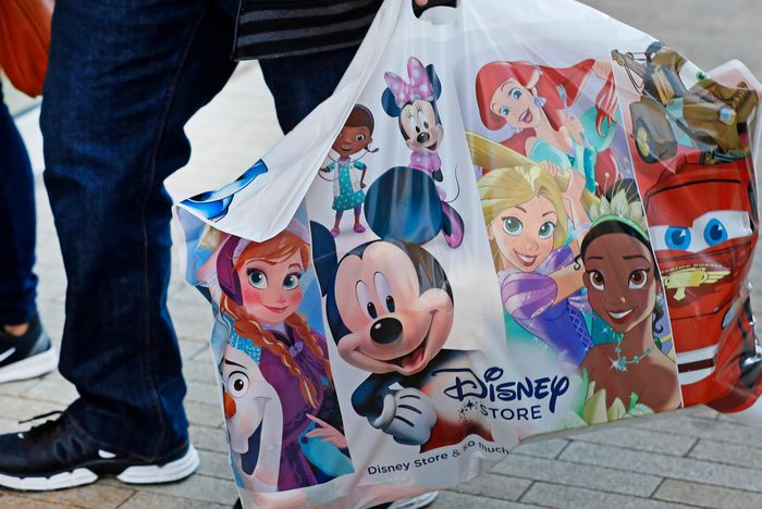 Disney shares are down 59% from their all-time closing high, but that doesn’t necessarily suggest they’re a bargain.