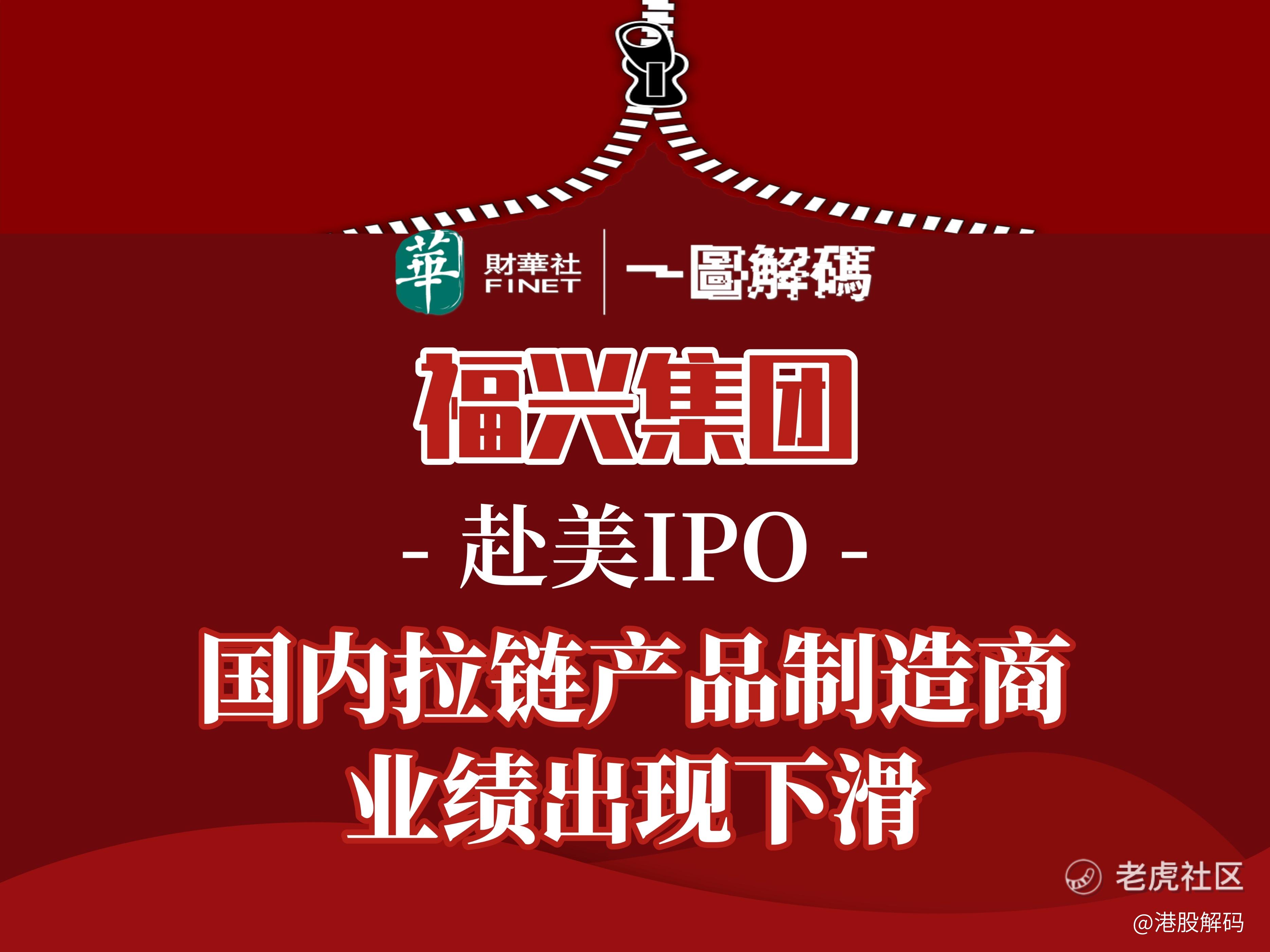 一图解码：国内拉链产品制造商福兴集团业绩出现下滑赴美IPO_老虎社区_美港股上老虎- 老虎社区
