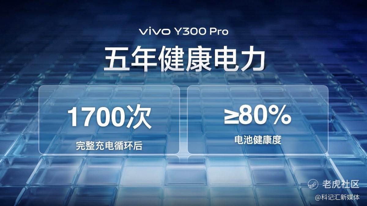 续航灭霸 钛强大 vivo Y300 Pro越级新品正式发布-科记汇