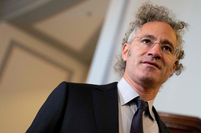 Palantir CEO Alex Karp appeared last week at a Senate forum focused on AI.