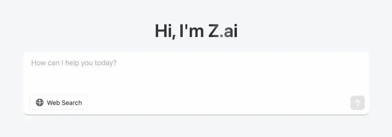 Z.ai 作为智谱最新模型交互体验入口，将正式启用｜图片来源：智谱