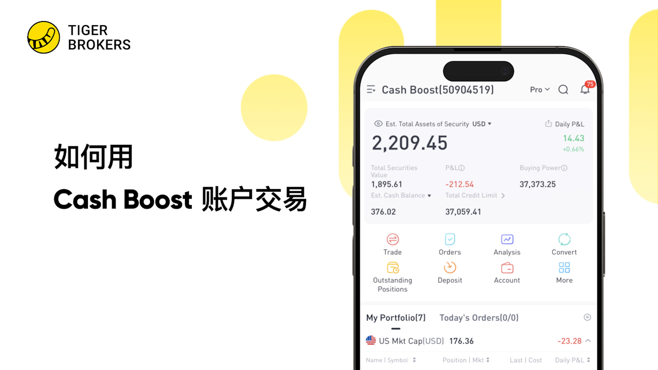如何用Cash Boost 账户交易