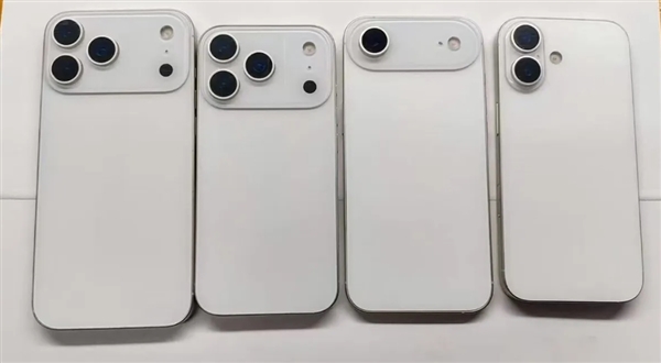 iPhone 17系列机模泄露图，来源：tom’s guide