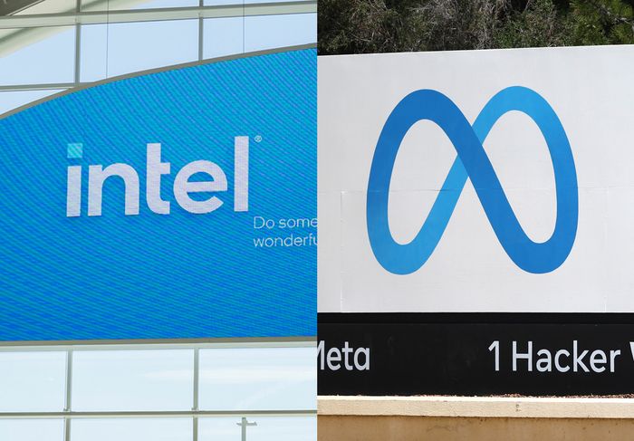 Shares of Intel rose 31% in March; Meta was up 21% for the month and has soared 76% in 2023, following a 64% plunge last year.